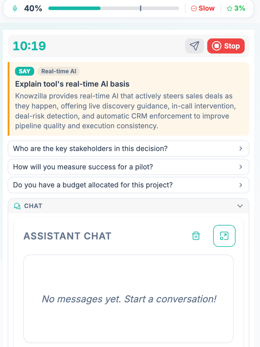 Execute in Real Time